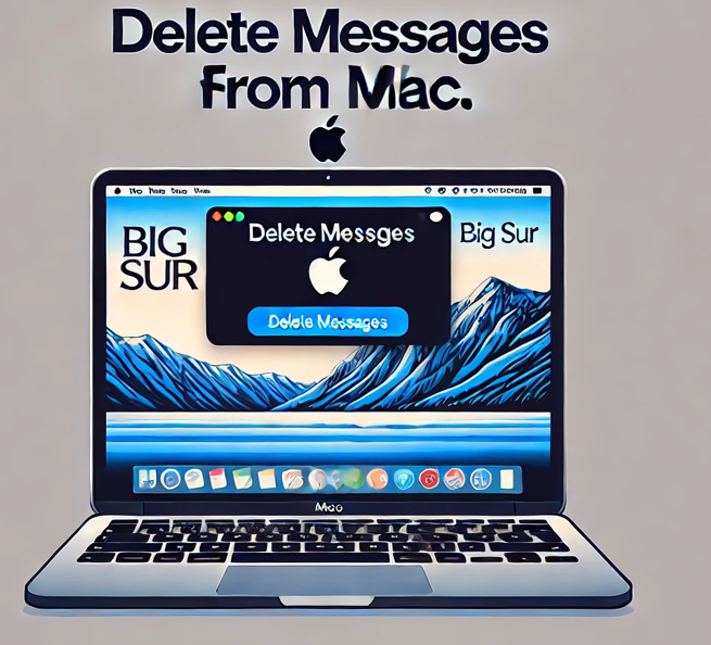 how to delete messages on mac